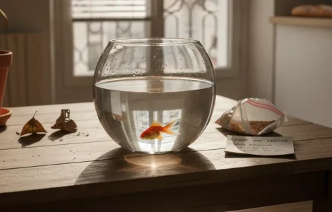 peut laisser poisson rouge seul semaine